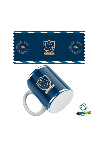 Ghostbastır Design Harry Potter Ravenclaw Mug |   Single Piece K0252
