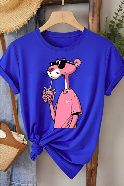 l'eivor Tricou de damă cu imprimeu Pink Panther
