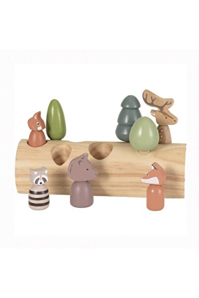 Egmont Toys Sortator de animale de pădure din lemn