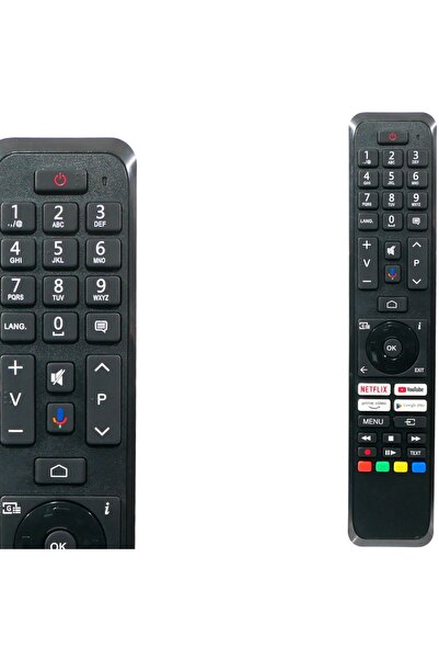 BRMK STORE Toshib a CT-8563 Vestel uyumlu Android Led Tv Kumanda Ses Komutsuz...