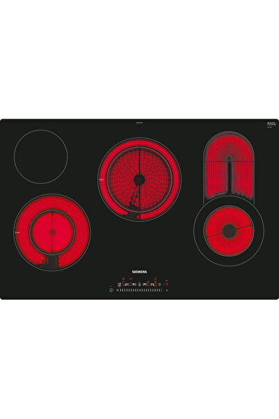 Siemens Plita vitroceramica Incorporabila 4 Zone de Gatit 80 cm Negru Touch C...