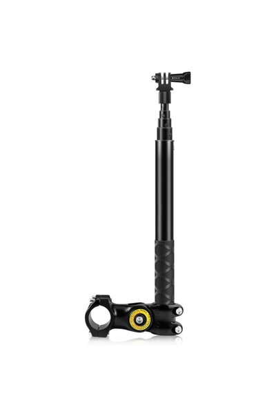 PULUZ Selfie stick 27.9cm-113.5cm cu suport pentru ghidon motocicleta/bicicle...