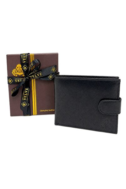 velve Regalo Reale men's Wallet , genuine Leather , with RFID protection agai...