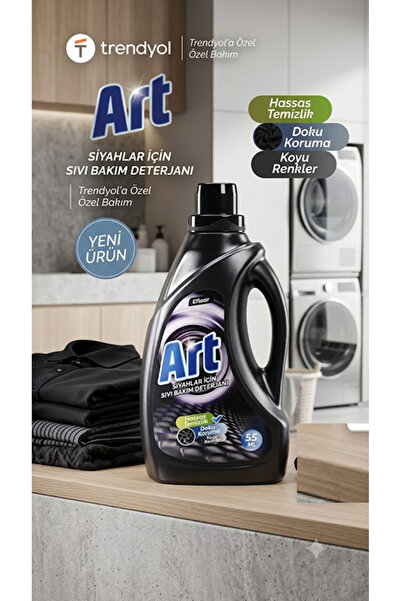 ART Siyahlar İçin Sıvı Çamaşır Deterjanı 3 lt 50 yıkama