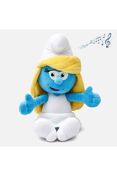 Jumbo Jucărie Strumfița Plus cu muzică, 25 cm,