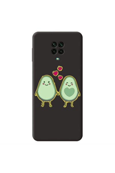 Other Xiaomi Redmi Note 9 Pro Avocados Black Colored Silicone TPU Θήκη