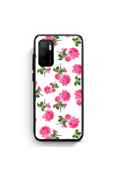 Other Xiaomi Poco M3 Pro Roses White Black Glossy Θήκη