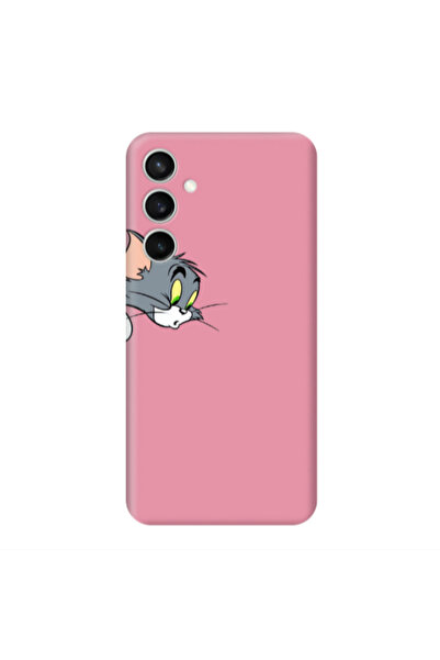 Other Samsung S24 FE Tom 1 Pink Colored Silicone TPU Θήκη