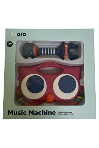 Arolo Baby Player Rattle Owl Music Box