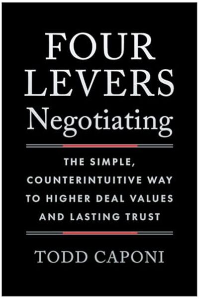 Penguin Random House Four Levers Negotiating The Simple Counterintuitive Way ...