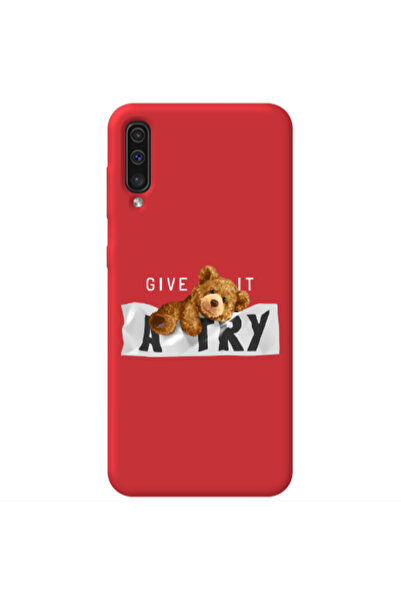 Other Samsung A70 Give me Red Colored Silicone TPU Θήκη