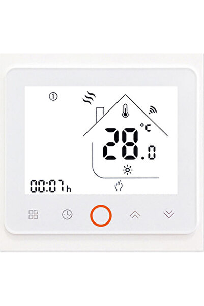 OEM BHT-002-GCLWDB Έξυπνος Ψηφιακός Θερμοστάτης με Οθόνη Αφής και Wi-Fi