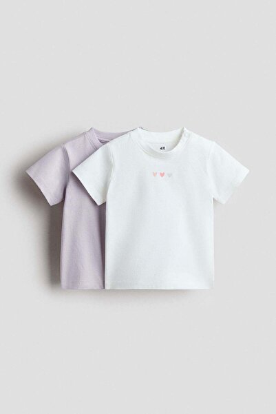 H&M 2-pack cotton T-shirts