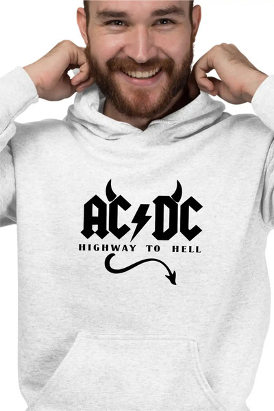 OEM Ανδρικό Φούτερ AC/DC Highway To Hell - Εμπορεύματα ACDC