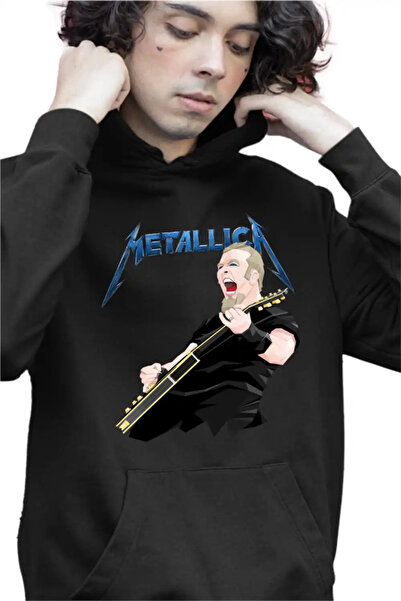 OEM Εμπορεύματα Metallica Τζέιμς Χέτφιλντ Παιδικό Φούτερ για Αγόρια