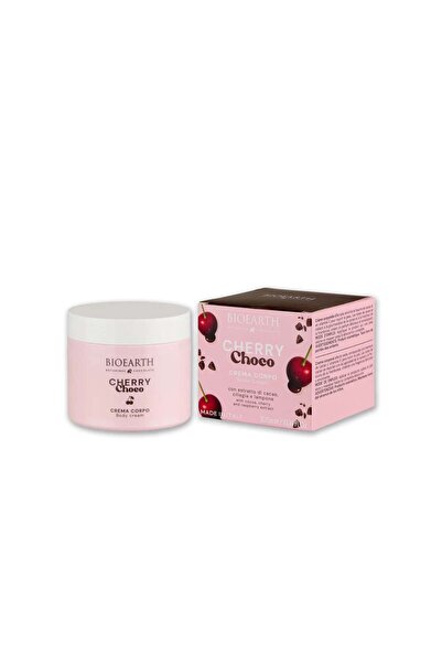Bioearth Cremă de corp, cu extract de cacao, cireșe și zmeură, Cherry Choco, ...