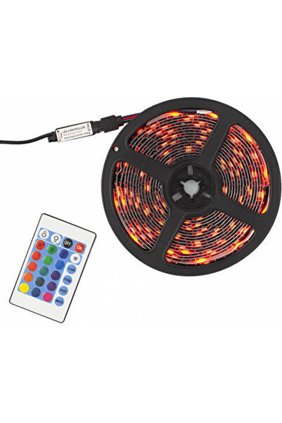 white shark Αδιάβροχη Ταινία LED USB 5V Φως RGB 3μ Τύπου SMD5050 με Τροφοδοτι...