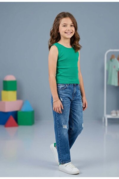 Ugly Duck Back Detail Style Crop - Green