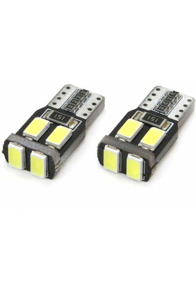 AMIO Λάμπες Αυτοκινήτου T10 Canbus LED 5600K Ψυχρό Λευκό 12V 1W 2 τεμάχια