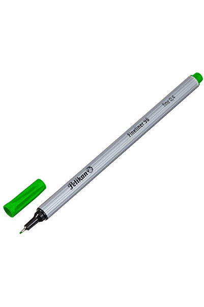 Pelikan Fineliner 96 Μαρκαδόροι Σχεδίου 0.4mm Πράσινο 10 τεμάχια