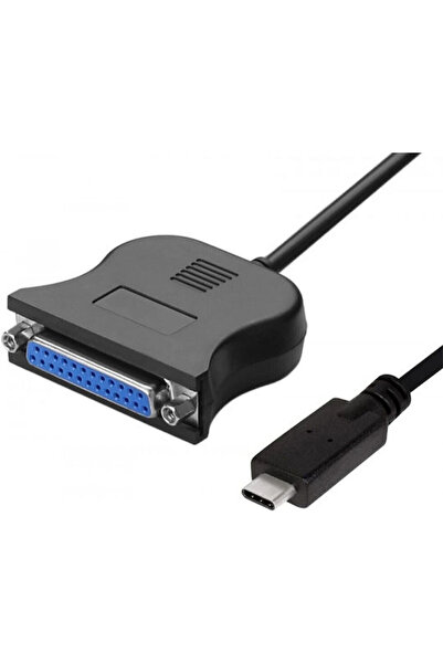 POWERTECH Καλώδιο USB-C σε RS232 θηλυκό 25 ακίδων 1,8μ (CAB-UC062) 1 τεμάχιο
