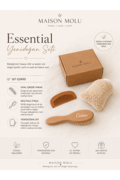 MAİSON MOLU I Essential Yenidoğan Set
