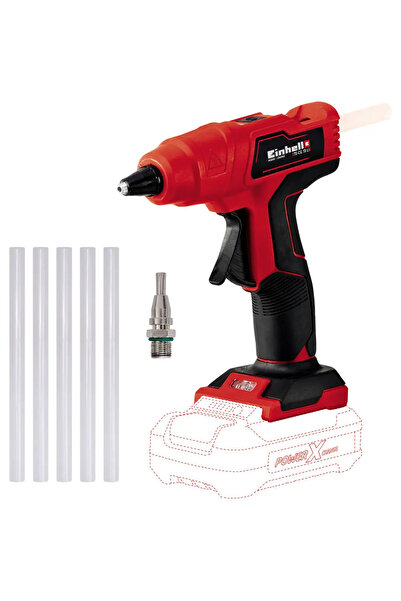 Einhell PXC TE-CG 18 Li-Solo Cordless Hot Glue Gun 11 mm, 170°C, 2 Min, No Ba...