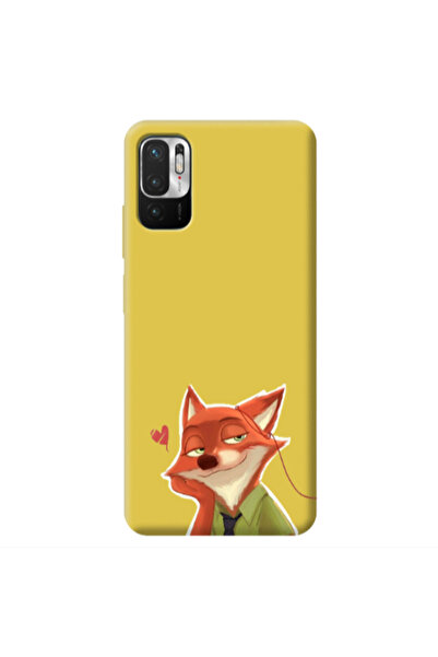 Other Xiaomi Redmi Note 10 Pro 5G Valentines 15 Yellow Colored Silicone TPU Θήκη