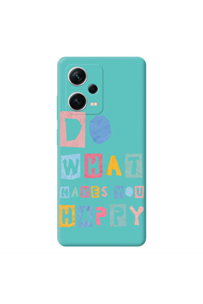 Other Xiaomi Poco X5 Do What Makes Turquoise Colored Silicone TPU Θήκη