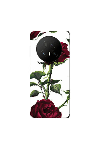 Other Honor Magic V5 Stemmed rose Transparent Silicone TPU Θήκη