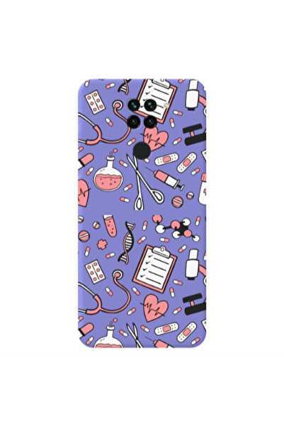 Other Xiaomi Redmi Note 9 Laboratory Purple Colored Silicone TPU Θήκη