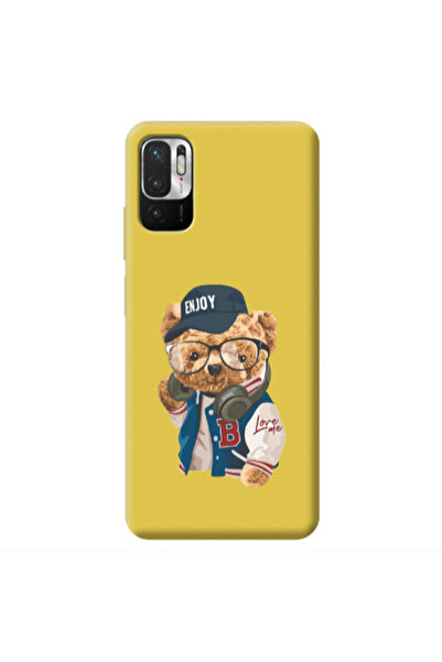 Other Xiaomi Redmi Note 10 Pro 5G Enjoy Yellow Colored Silicone TPU Θήκη