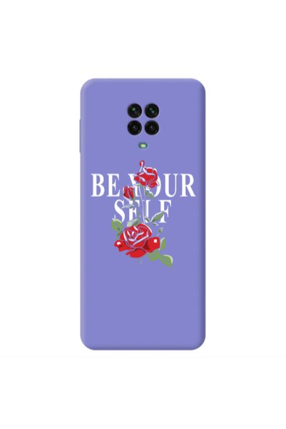 Other Xiaomi Redmi Note 9 Pro Be Your Self Purple Colored Silicone TPU Θήκη
