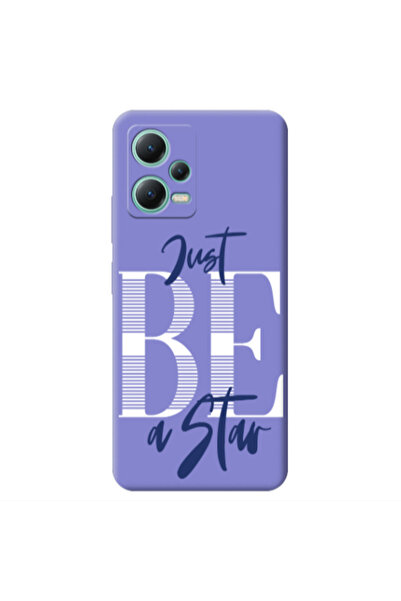 Other Xiaomi Redmi Note 12 Pro 5G Just Be a Star Purple Colored Silicone TPU ...