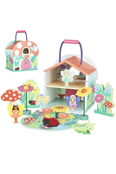Orange Tree Toys Ξύλινο Σετ Παιχνιδιού Σπιτάκι Νεράιδας (FSC) ® )