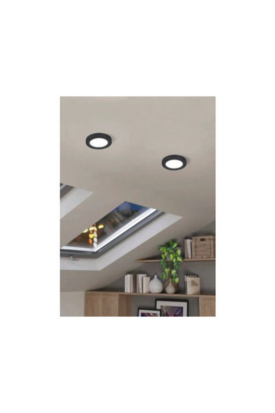 OEM Spot LED încastrat Eglo Fueva Flex 5,5W 650 lumeni, 3000K, Ø117mm, negru