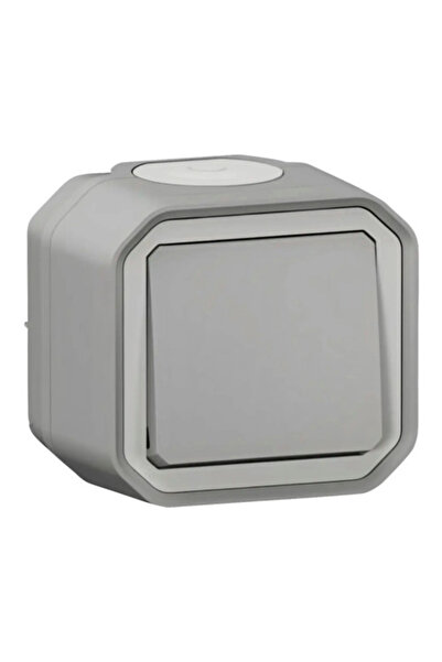 OEM Διακόπτης σταυρωτός Legrand plexo ip55 γκρι, συναρμολόγηση με εφαρμογή