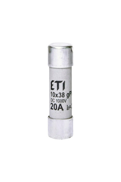 OEM Siguranță fuzibilă ETI CH10X38 20A 1000V DC