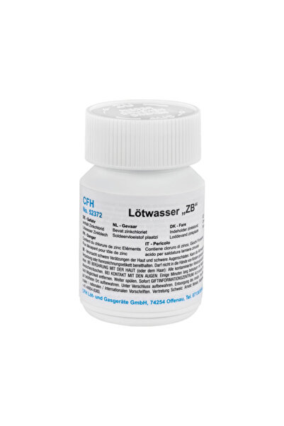 OEM Soluție flux pentru lipire CFH LWZ372 100g, pentru tablă zincată