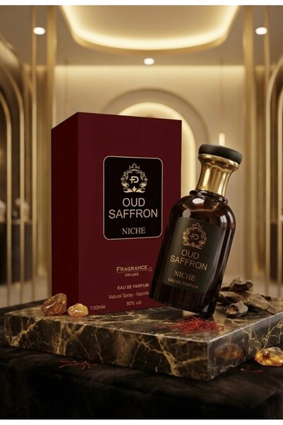 Fragrance Deluxe Oud Saffron Niche 100ml EDP Unisex | Scent of A Desert King Feel of Arabian Luxury