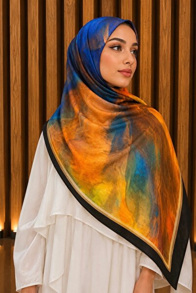 İmajButik Black Cotton Soft Shawl