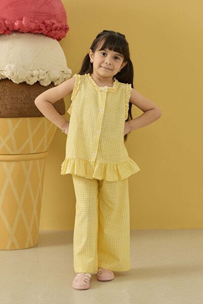 Tics طقم دولتشي - أصفر