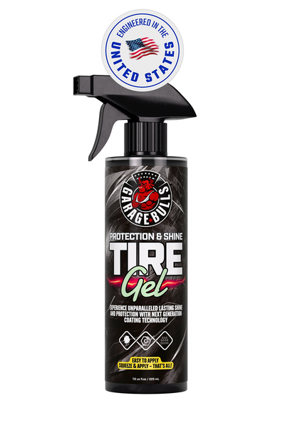 garage bulls GarageBulls Tire Gel Lastik Parlatıcı Sprey 225 ml – Derin Siyah...