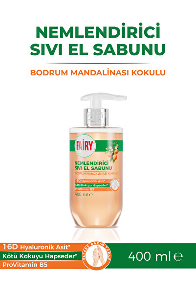 Fairy Sıvı El Sabunu Bodrum Mandalinası Kokulu 400 ml