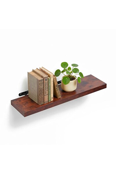 Relaxdays Etajeră suspendată Relaxdays, 4x80x23cm, MDF și fier, culoare la al...