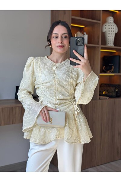 Tugen Co VANESİA IŞILTILI GÖMLEK