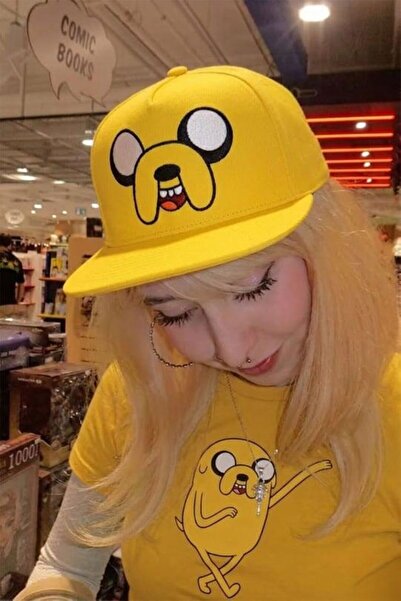 İsra Ayyıldız Moonstar Collection Sarı Adventure Time Jack Baseball Şapka