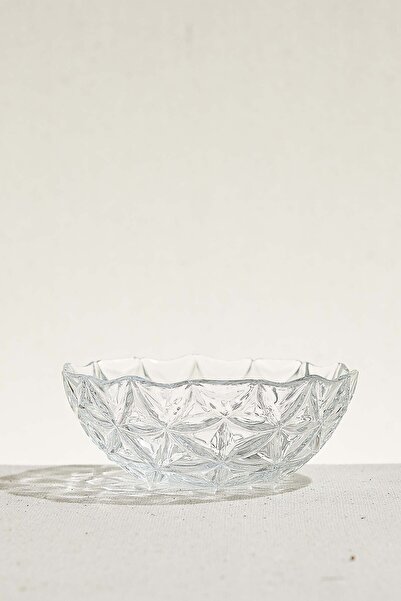 Paşabahçe Estrella 6-Piece Transparent Glass Serving Bowl 385Cc, Stylish Tabl...