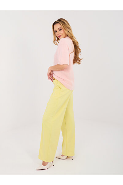 Factory Price Pantaloni Dama Galben