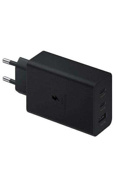 ELTRAZONE 65W Power Adapter Trio – Black, Multi-Port Charging Hub